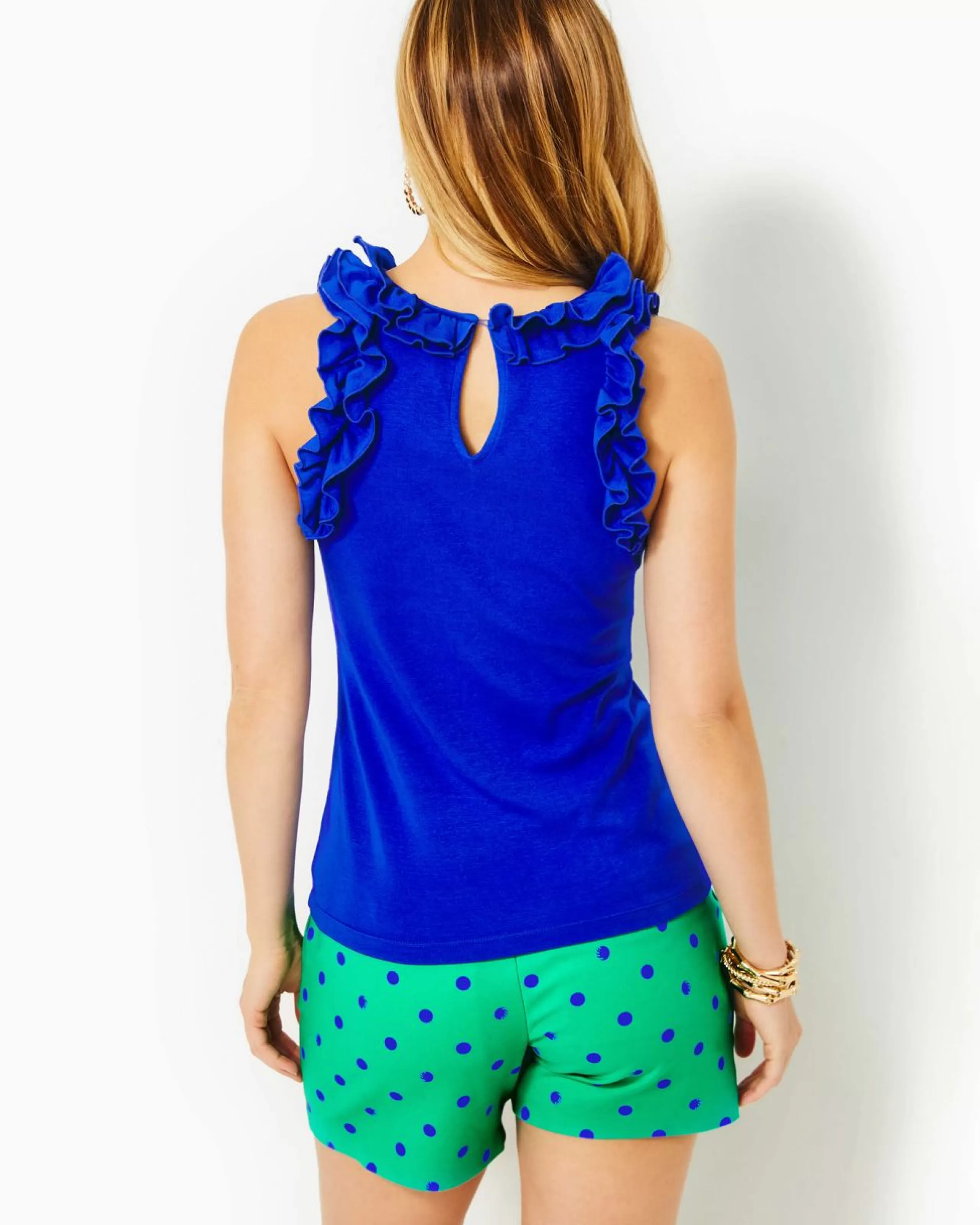 Store Lilly Pulitzer Agata Top Blue Grotto