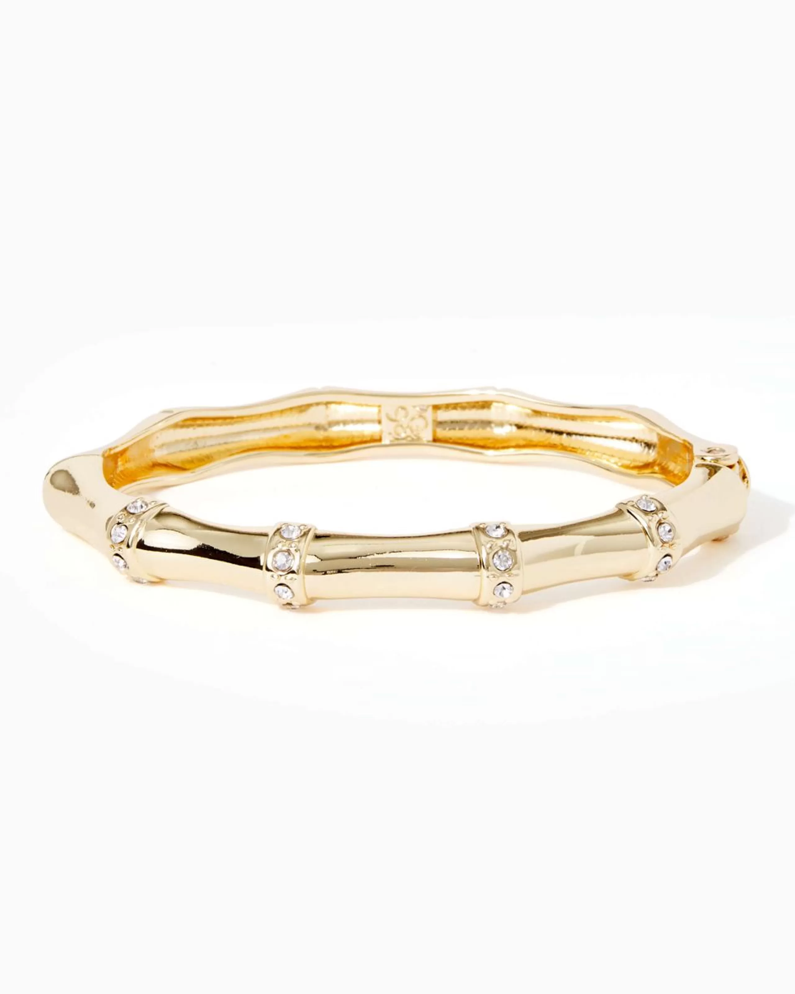 Fashion Lilly Pulitzer Bamboo Bracelet Gold Metallic