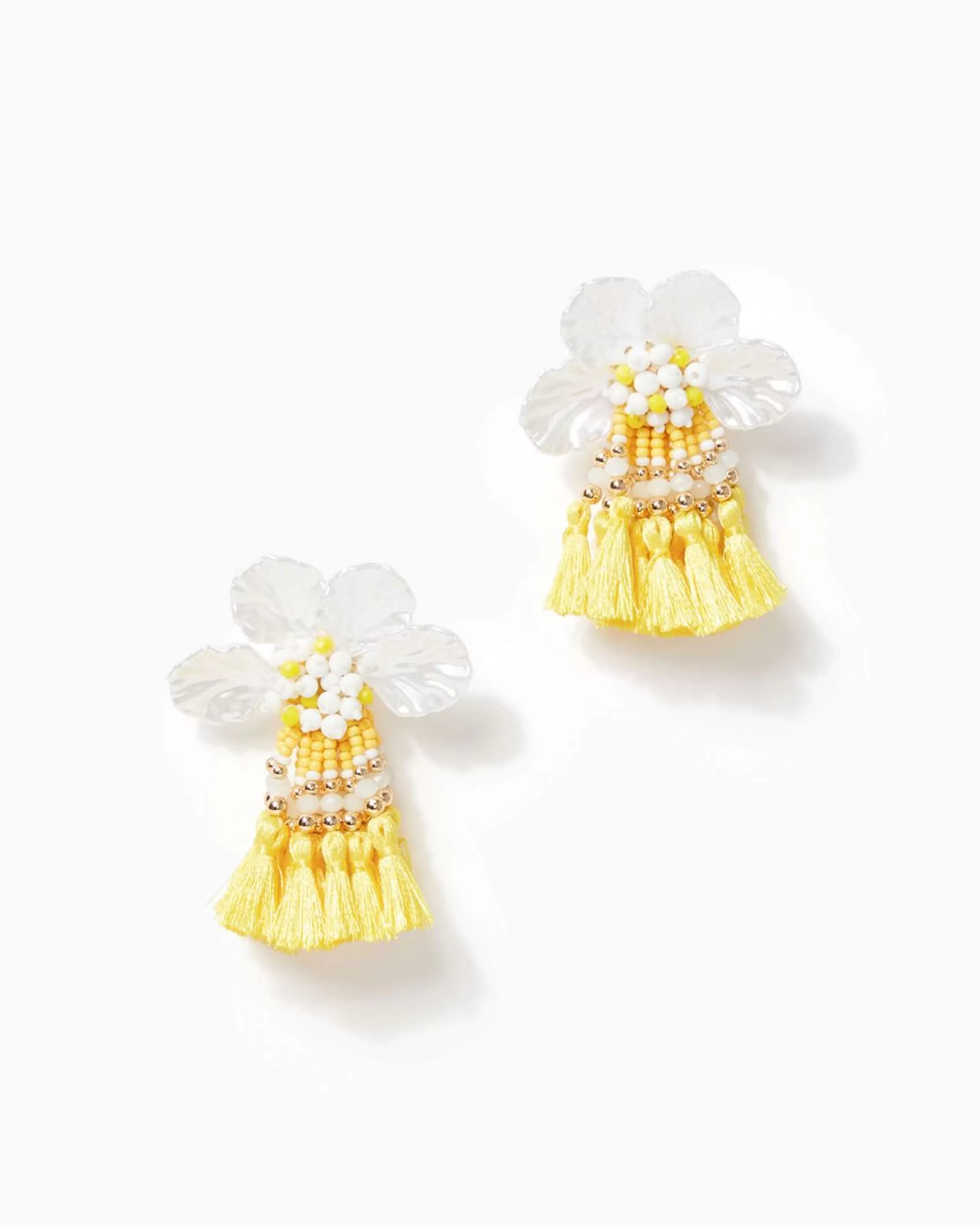 Hot Lilly Pulitzer In A Sunny State Earrings Creme Fraiche