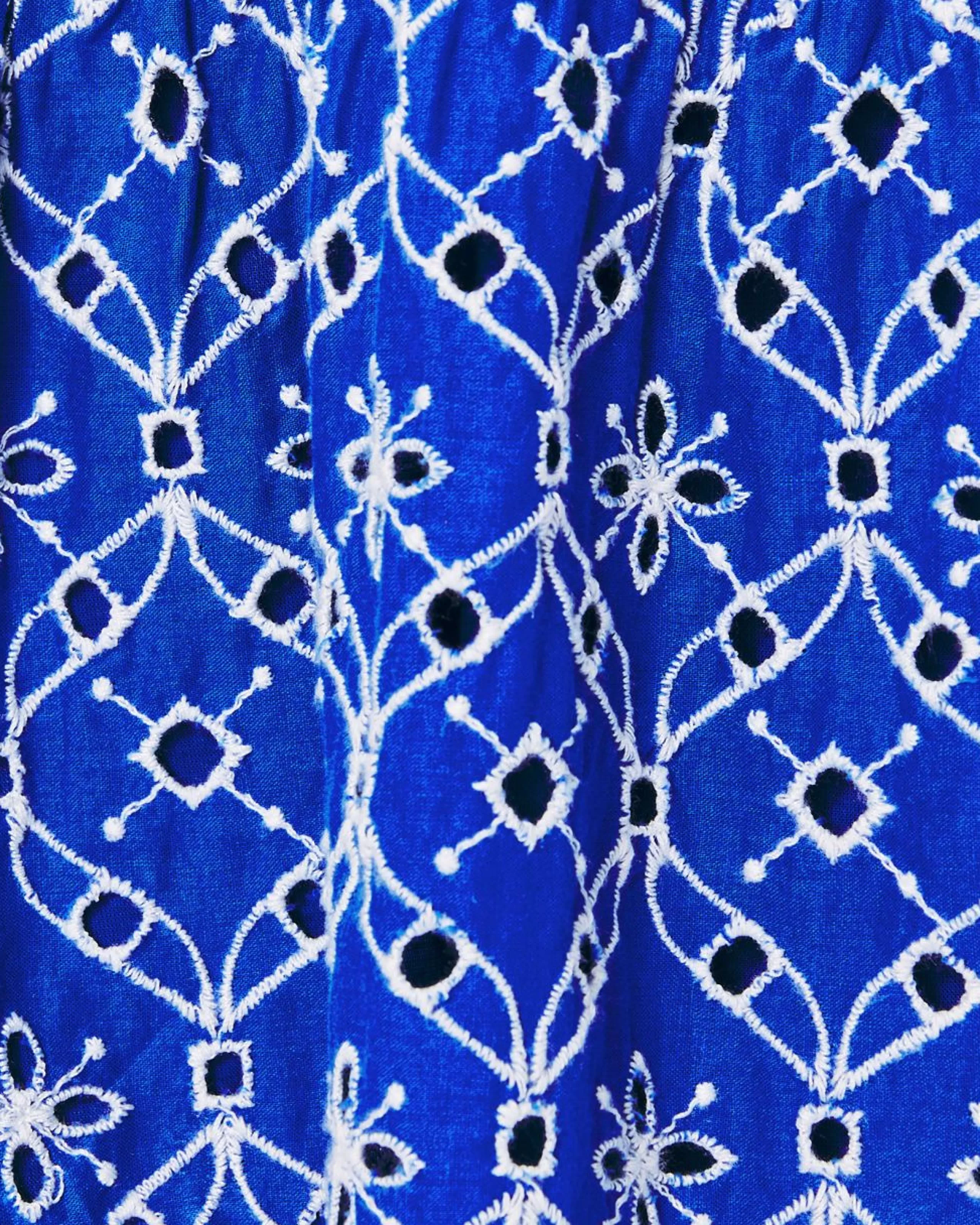 Shop Lilly Pulitzer Morrie Ruffle Sleeve Eyelet Dress Blue Grotto Flutter Eyelet