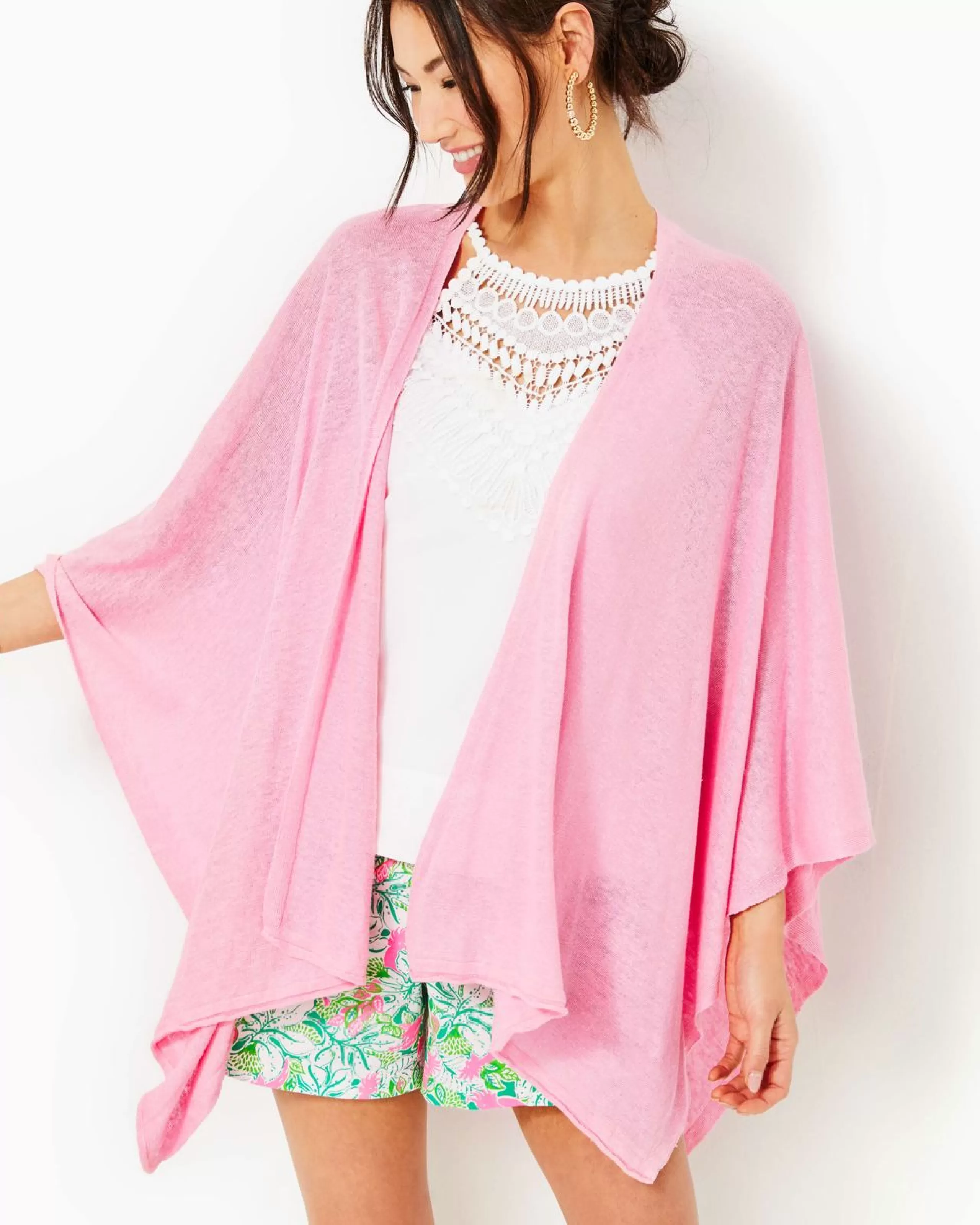 Clearance Lilly Pulitzer Terri Wrap Peony Pink